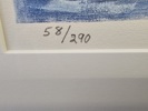 Gösta Månsson, litografi, signerad, numrerad 58/290