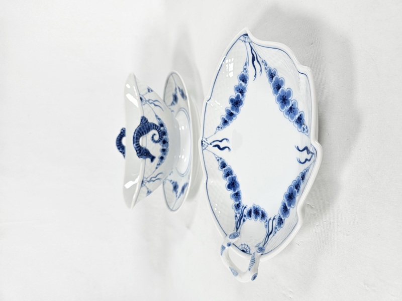 Bing Gröndahl, 2 del, såskål och fat "Empire"