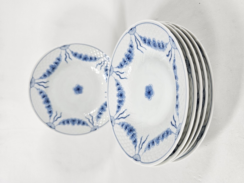 Bing Gröndahl, Djupa tallrikar, 6 st "Empire"