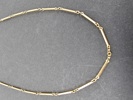 Halsband, guld, 18K, vikt 5,4 gr
