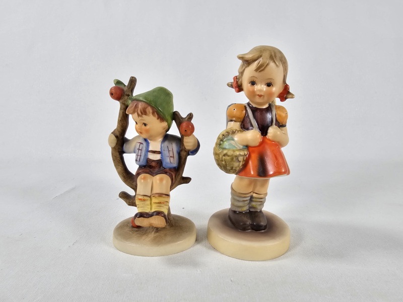 Hummel/goebel, figuriner, 2 st