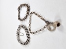 Armband, 3 st, silver, vikt 65 gr