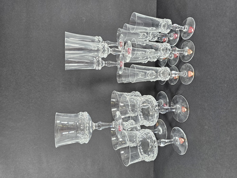 Ingeborg Lundin, 17 glas "Silvia" Orrefors