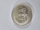 Medalj/mynt, silver, för deltagare i OS Montreol 1976
