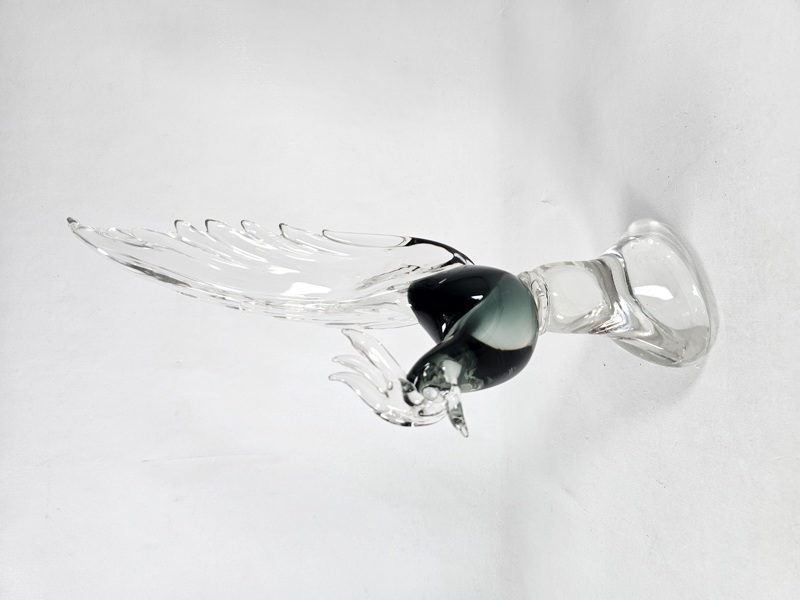 Glasskulptur "fågel" FM Konstglas