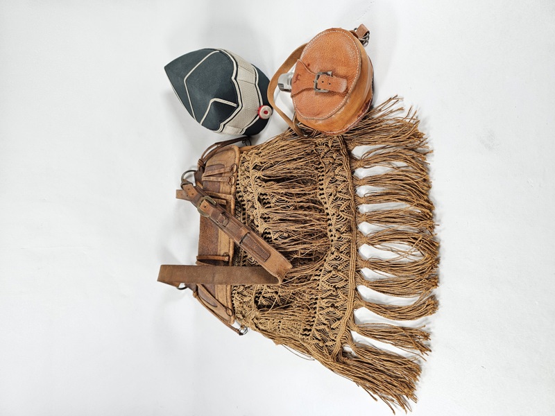 Hatt, Danmark, jaktväska, plunta, 3 del