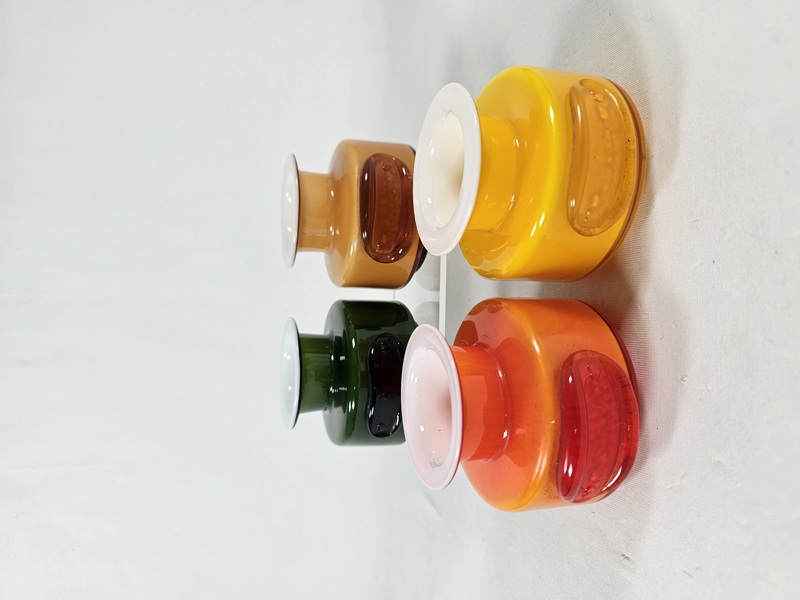 Holmegaard, kryddburkar, 4 st, Design Michael Bang