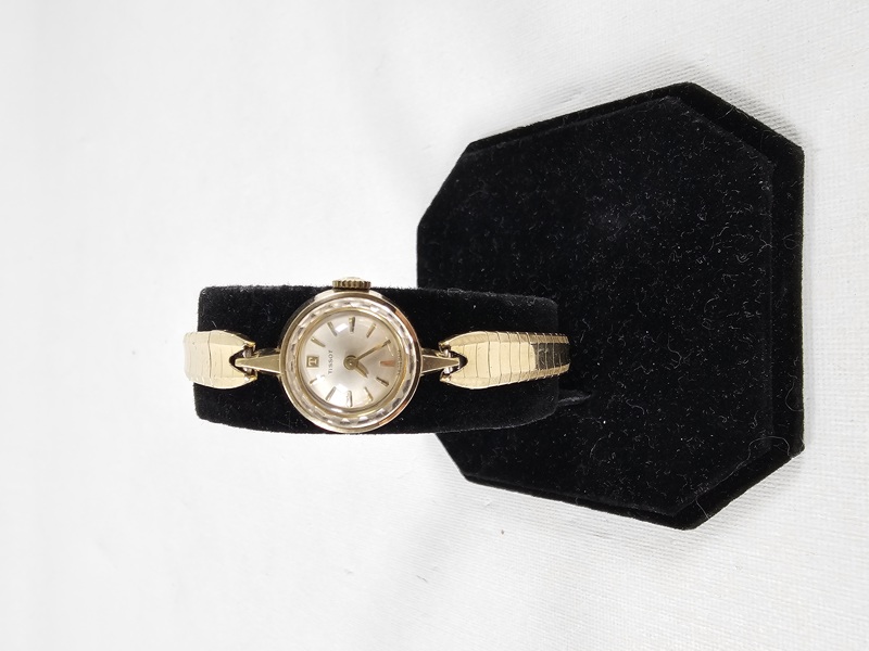 Tissot, damarmbandsur, guld,  14 K 