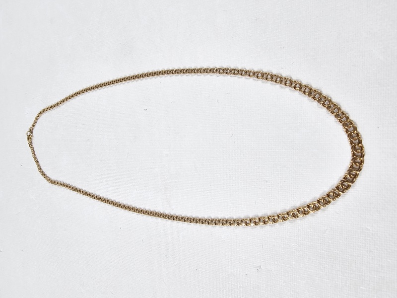 Halsband, guld, 18K, vikt 6,5 gr