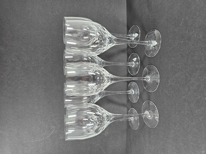 Nils Landberg, 7 vinglas "Prelude" Orrefors