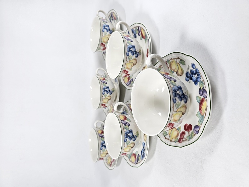 Villeroy & Boch, 6 tekoppar "Melina" 