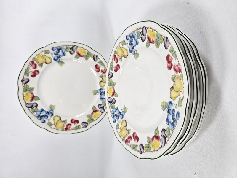 Villeroy & Boch, 6 mattallrikar "Melina"