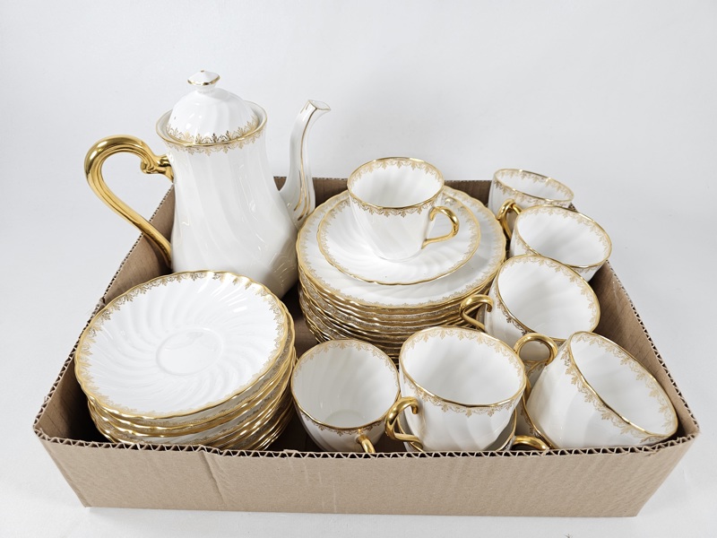 Kaffeservis, 25 del, Tuscan, England