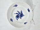 Royal Copenhagen, 11 assietter/förättstallrikar "Blå Blomster"