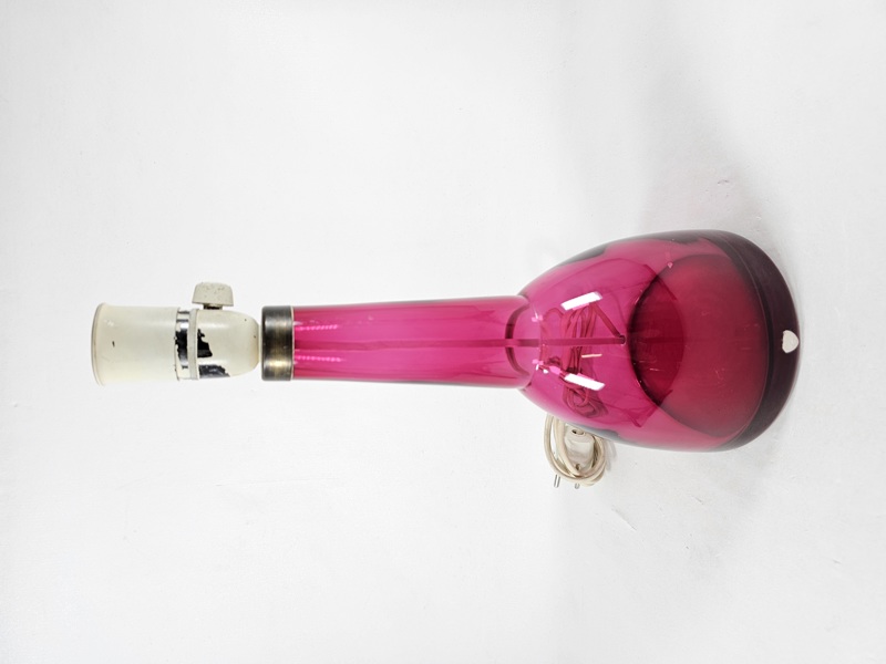 Carl Fagerlund, bordslampa, glas, Orrefors