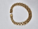 Guld, armband, Bismarck, 18K, vikt 18 gr