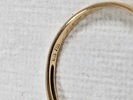 Guld, ring, 18K, vikt 1,2 gr