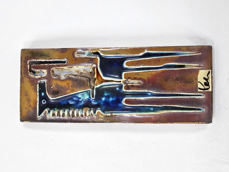 Helmut Schäffernacker, väggrelief, keramik