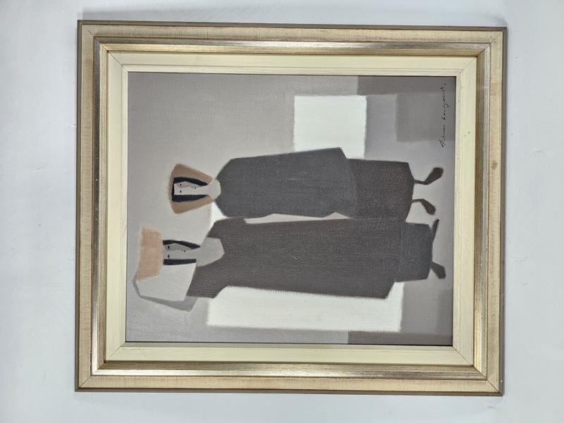 Fabian Lundqvist, oljemålning, signerad