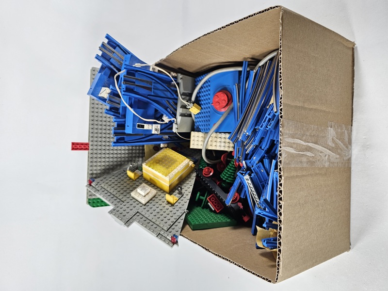 Lego bla tågbana, transformator 740 mm