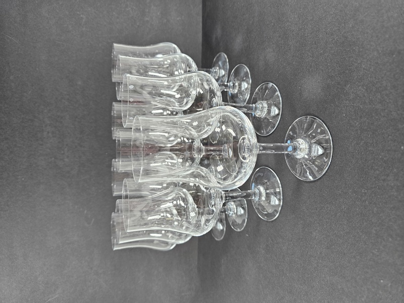 Gunnar Cyren, vinprovarglas, 10 st, Orrefors