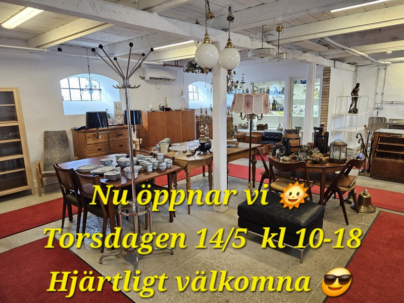 Sommarbutiken Öppnar