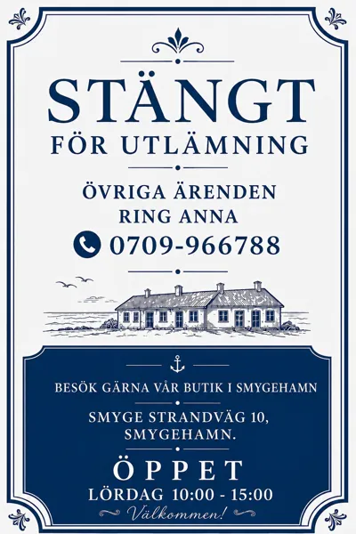 Stängt för utlämning