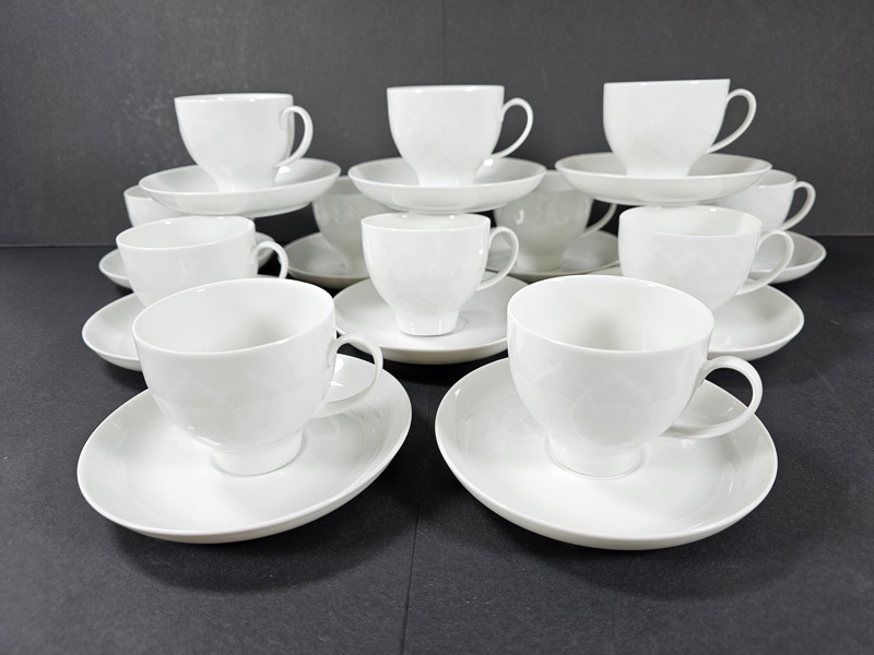 Rosenthal, Studio Linie, 12 koppar med fat